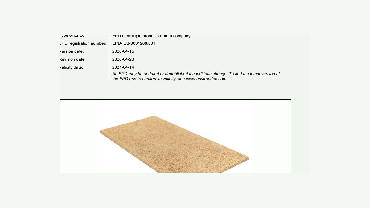 Panou acustic Sonablock Fiber din lână de lemn mineralizată